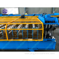 Roof sheet roll forming machine with glazed profile